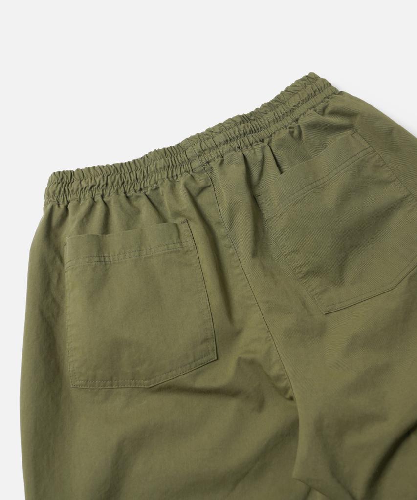 FRIZMWORKS Banding Regular Easy Pants _ Olive