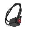 Waterproof Handlebar Switch Headlight Fog Lamp ONOFFON Button for Motorcycle ATV with 0.4in Mounting Hole(Right Side )