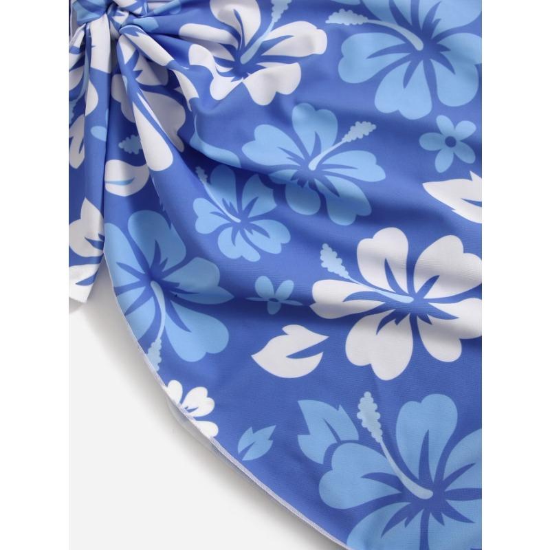 European and American Sexy Swimsuit Skirt Bikini Three-Piece Set