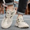 Fashion Breathable Sneakers Hollow Out Footwear New Design Running Shoes for Men Breathable Sports Shoes Light Weight Male Summer Flats