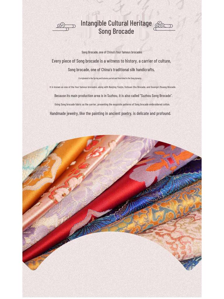Song Brocade Patchwork Pearl Painting