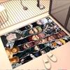 Jujutsu Kaisen Print Rug, Washable Floor Carpet, For Entryway Dorm Laundry Room Office Study, Home Decor Birthday Christmas Gift