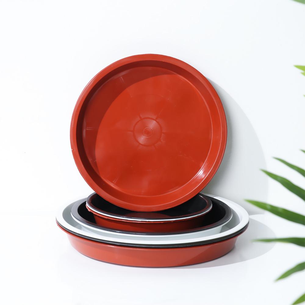 3Pcs Garden Durable Flower Pot Drip Trays Plastic Tray Saucers Plant Saucer Indoor Outdoor