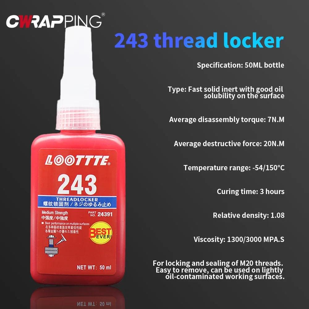 Multifunctional Screw Glue Quickly Cured Thread Locking Agent Anaerobic Adhesive Corrosion-Resistant Anti-Loosening Repair Tools