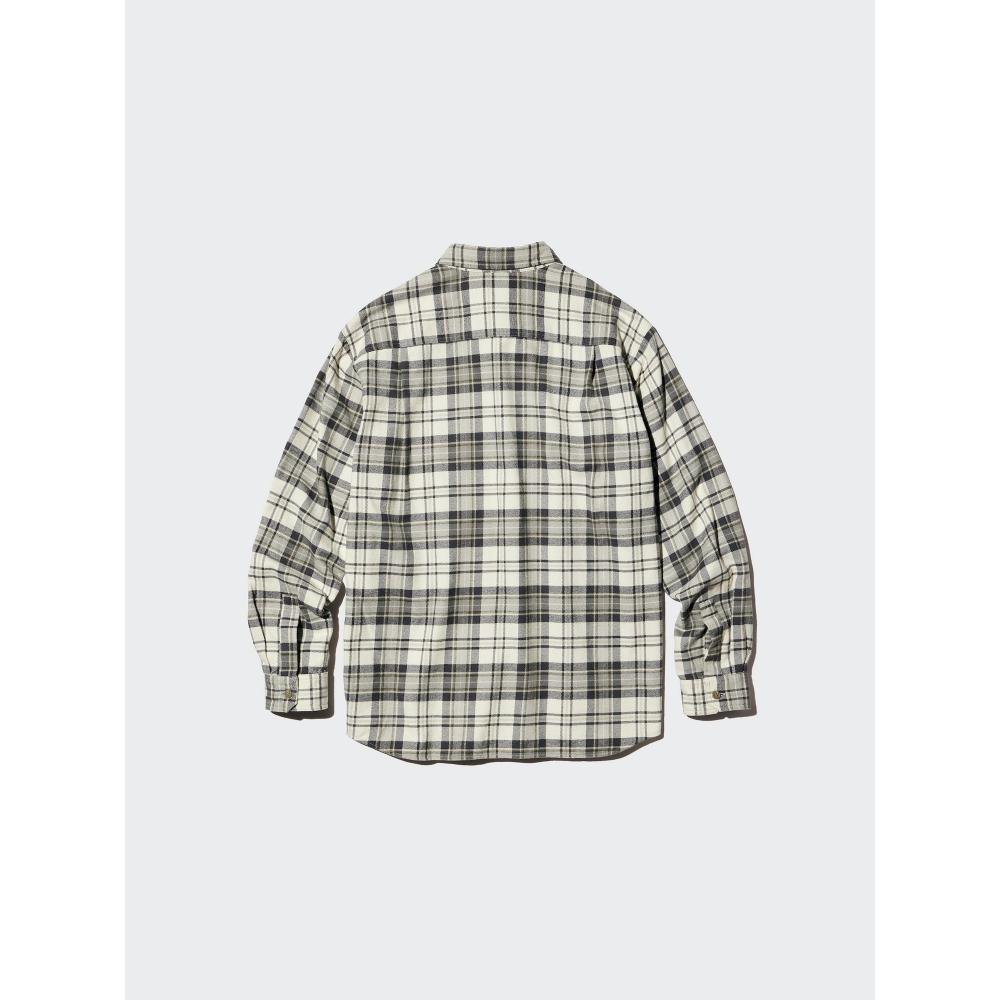Uniqlo Flannel Overcheck Shirt
