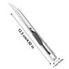10Pcs Utility Knife Stainless Steel Paper Cut Box Cutter Tools Kit Non-Slip Blades Unboxing Knife Handicraft Carving Tools