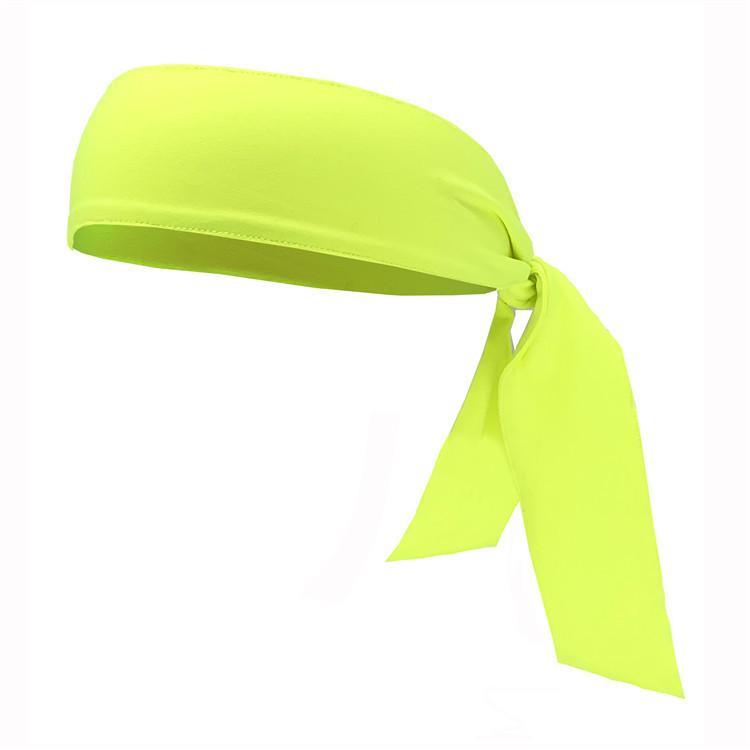 Unisex Quick-Dry Outdoor Sports Headband - Sweat-Absorbing, Elastic, Ideal for Tennis and Fitness