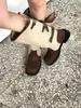 Women's flip cowboy boots Western wide retro boots Belt buckles Pile knight boots Fold thick heel splicing Wear two without