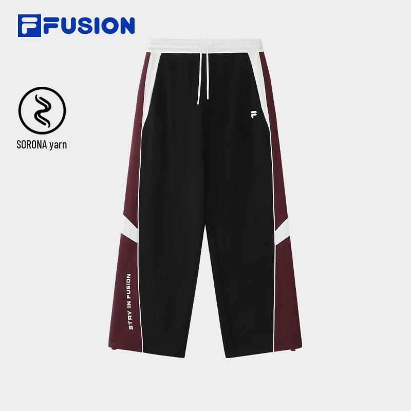 FILA FUSION Women s Fashion Color-block Knit Casual Pants M