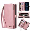 Wallet PU Leather Phone Case Cover For iPhone 16 15 Pro Max iPhone 16 15 Plus with Card Slots Zipper Wallet Design Phone Cover