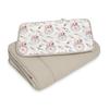 Quilt and pillow 80x100+30x40 muslin design