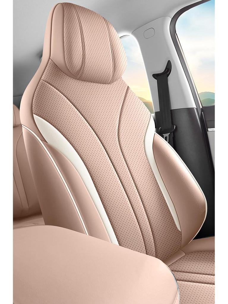 Wuling Bingo S Perforated Leather Wear-Resistant Cute Cartoon Full Coverage Car Seat Cushion