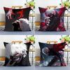 Tokyo G-Ghoul K-Kaneki Ken Pillow Case Plush Fabric Soft Double Sided Print Sofa Cushion Cover Throw Pillow Covers