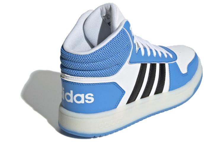 Adidas Hoops 2.0 Mid 'Blue White Black' Women's FV2738