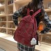 Schoolbag High Value Small Fresh Backpack Girls Lightweight Large Capacity Junior High School Student Schoolbag Cool Casual Backpack