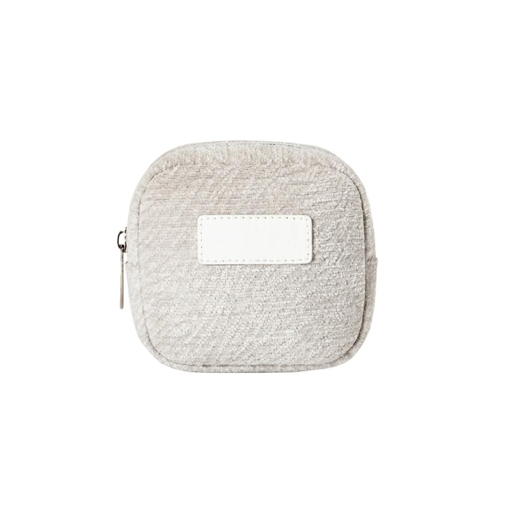 Tragbare Reise-Make-up-Tasche Kleine Kosmetiktasche Organizer Reißverschluss Aufbewahrungstasche für Toilettenartikel und Körperpflegezubehör