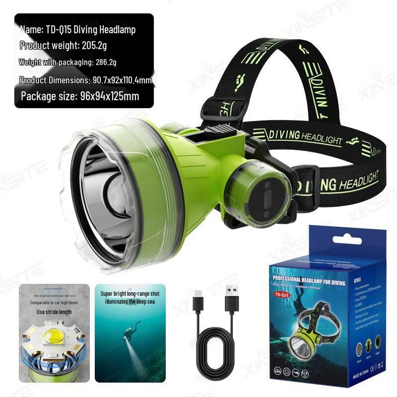 

Nufeng Q15 Fixed Focus Diving Headlamp