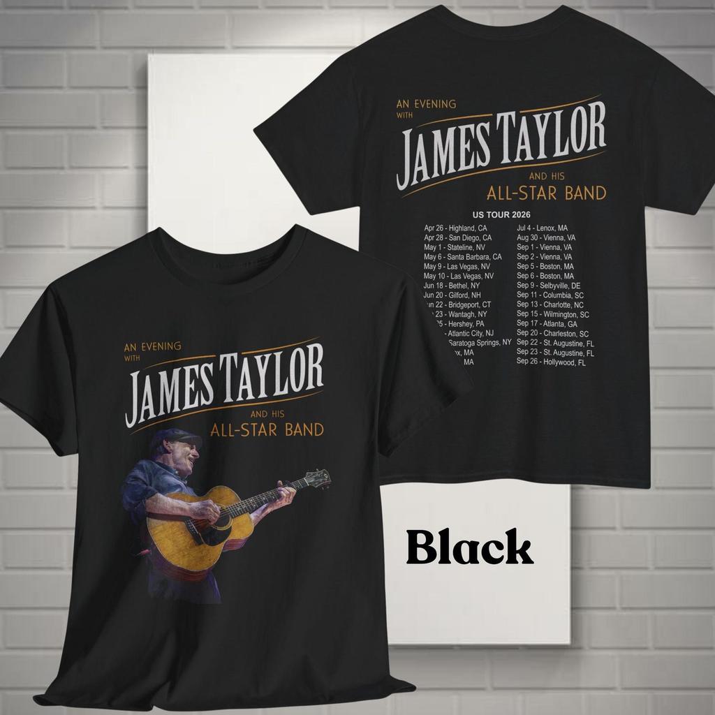 Abbigliamento Tour Concerti 2026 James Taylor - Merch & Regalo Fan James Taylor