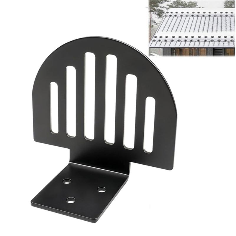 Strong Metal Roof Snowguard Fan Molded Plan Prevents Ice And Snow Avalanches Oxidation Resistant Coating For Winter Safety