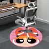 1pc Powerpuff Girls Office Round Area Rug, Under Office Chairs Bedroom Living Room Home Decor  A1022207