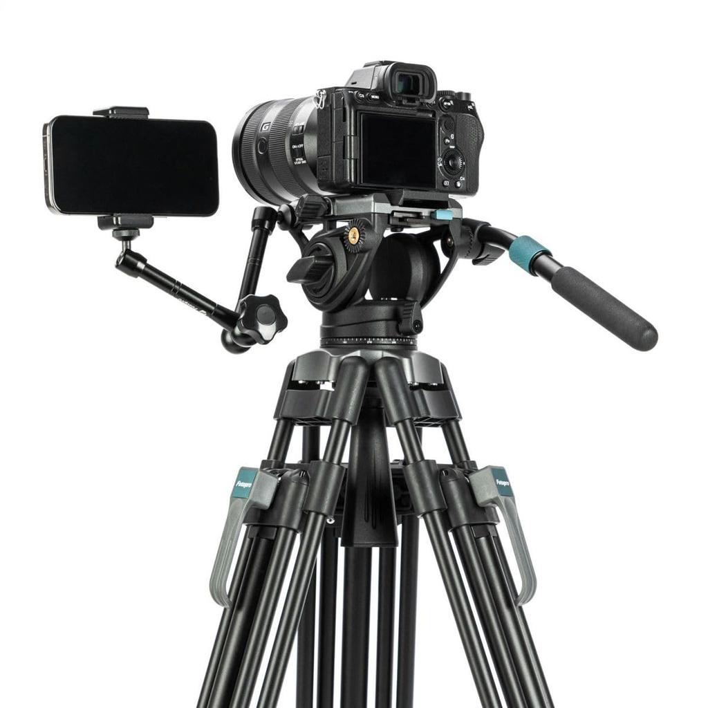 FOTOPRO PRO Aluminum Video Tripod for Video Shooting 330110 DV-3A