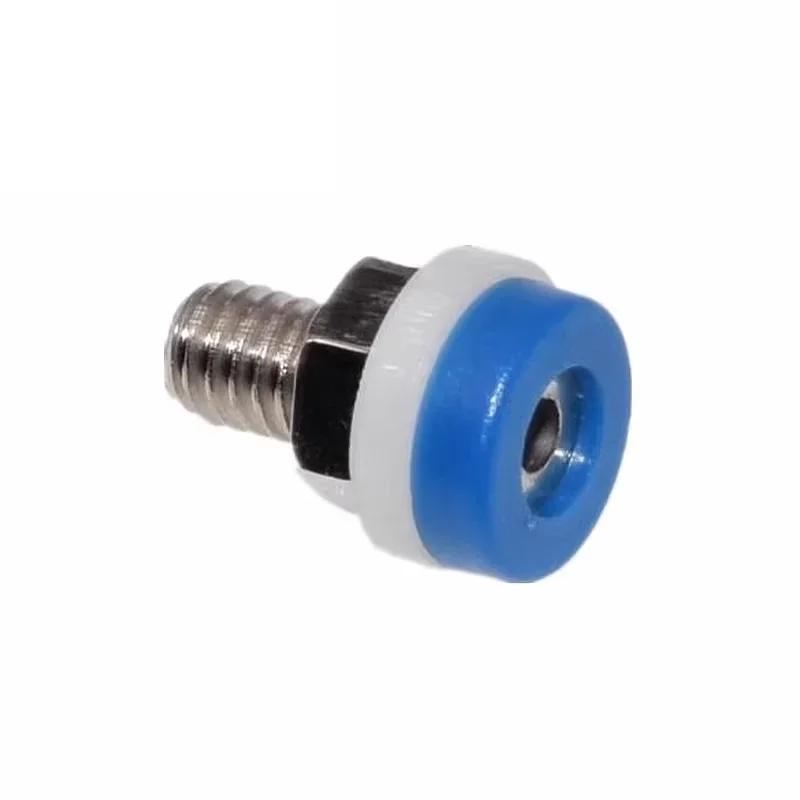 10 Stück 2mm Bananenbuchse Bananenstecker Buchse Klemmschraube Mutter Isoliert Elektrischer Anschlussklemmen-Verbinder