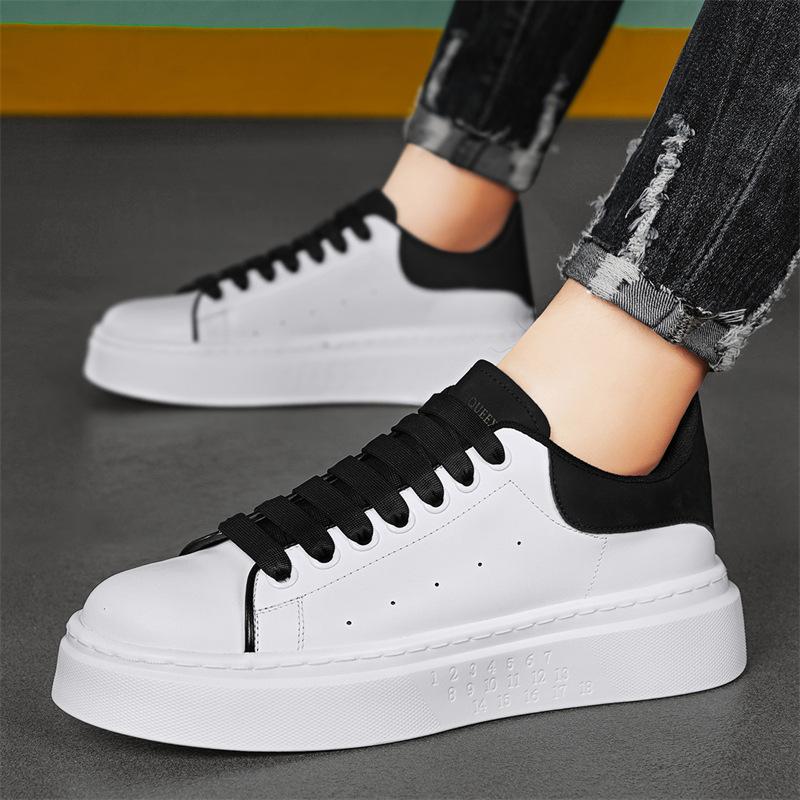 Классические однотонные кожаные повседневные кеды модные студенческие хип-хоп хип-хоп 39
