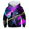 Cyberpunk Cyberpunk, Edge Walker Children's Hooded Sweater 3D Digital Printing Children's Jacket Men