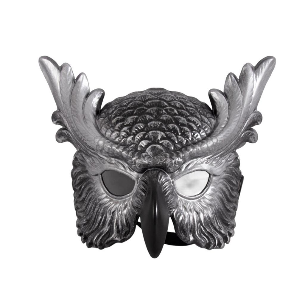Halloween Props Owl Mask Festival Cosplay Props Atmosphere Dance Party Dress Up