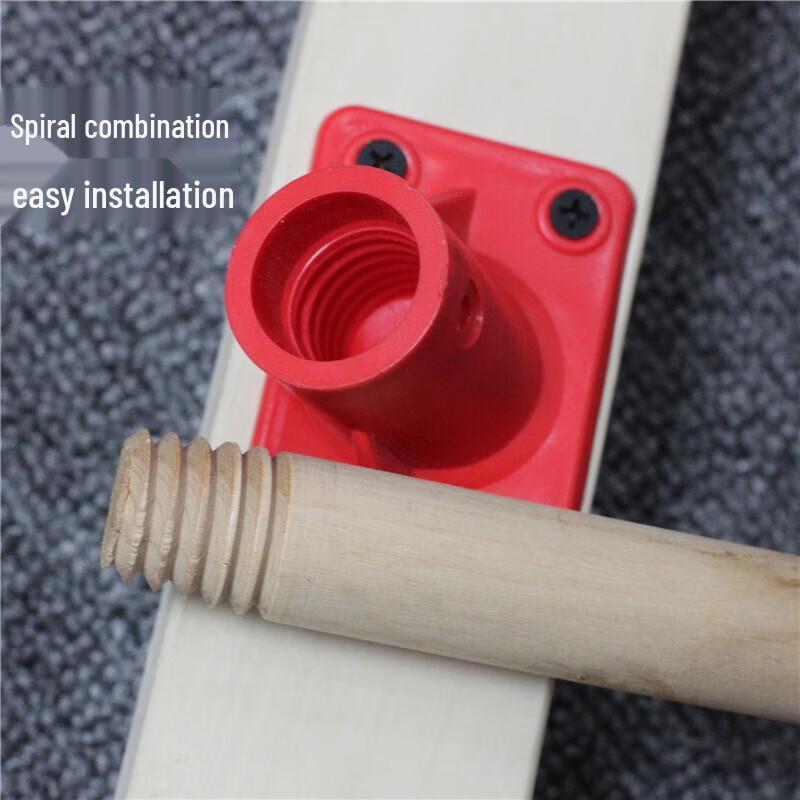 Wooden Handle Hard Bristle Floor Brush