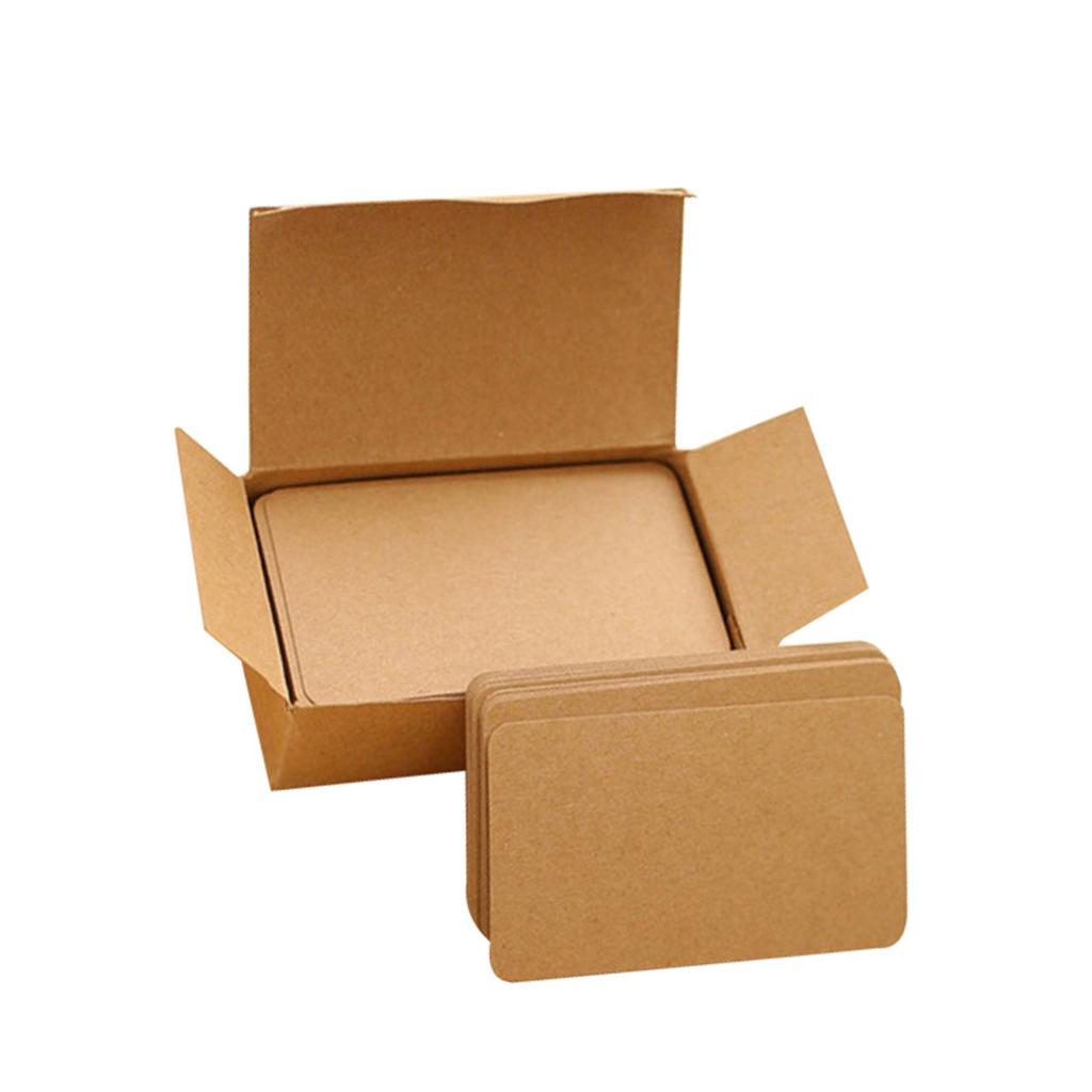 Color Blank Note Index Card Reusable Paper Flash Cards Creative Invitation Card for Holiday and Birthday Events