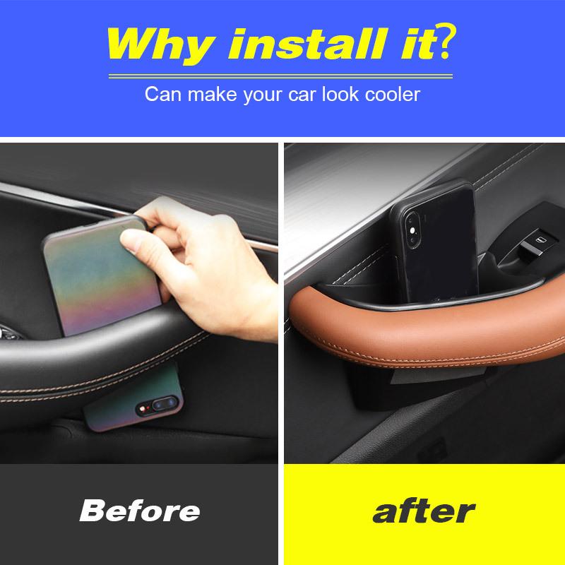 Car Door Armrest Storage Box Interior Containing Organizer Interior Accessories For Chery Tiggo 7 Pro Xcite X-Cross 7 -