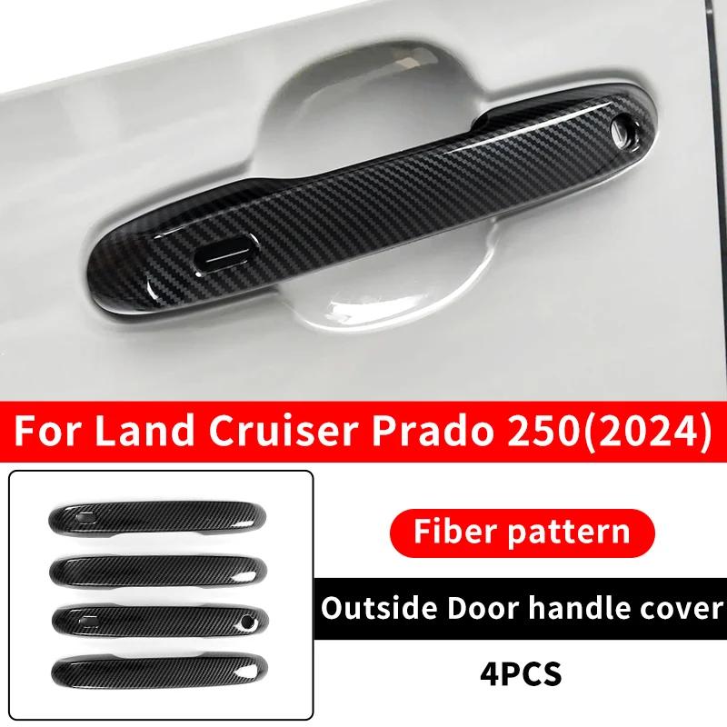 Pour Toyota Land Cruiser 250 2024, 1958, poignées de porte extérieures, couvercle de décoration, LC250, accessoires extérieurs améliorés, chromage, tu
