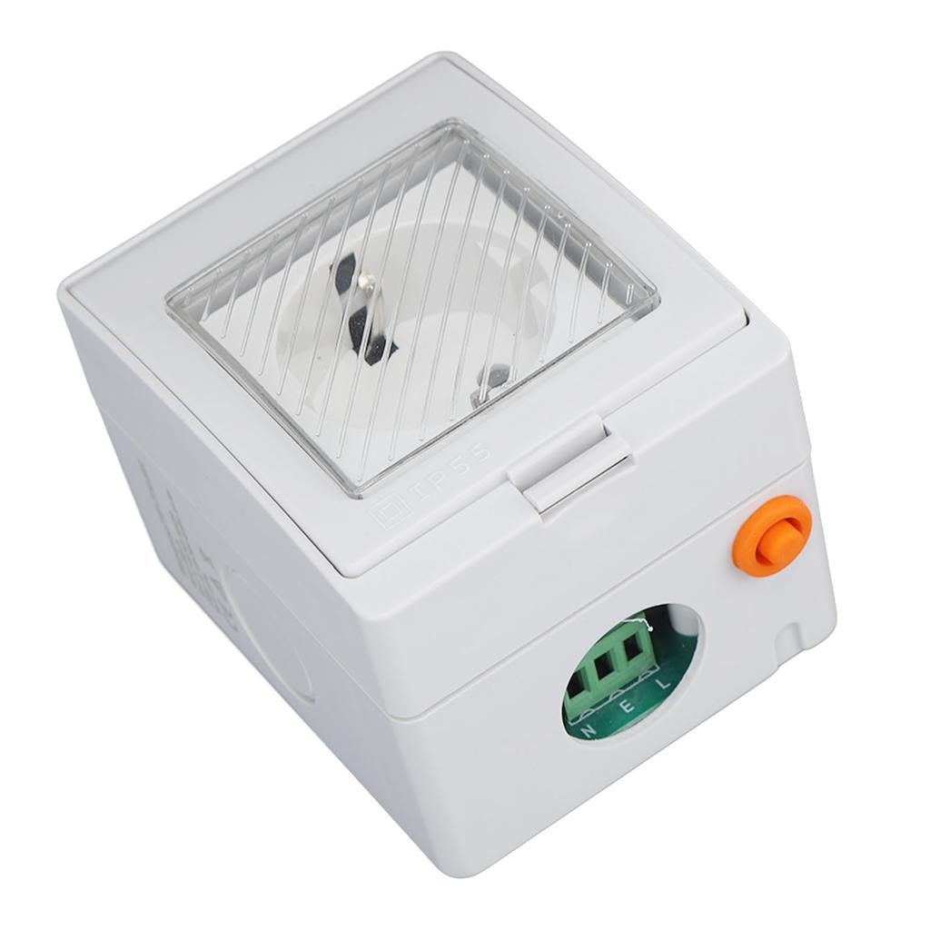 WLAN Smart Steckdose PC ABS IP55 Wasserdicht APP Fernbedienung Steckdose für Badezimmer Außenbereich