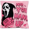 Halloween Party Decoration Cushion Cover Horror Grimace Cushion Cover Suitable For Family Living Room Sofa Room Decoration