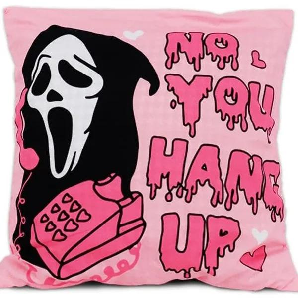 Halloween Party Decoration Cushion Cover Horror Grimace Cushion Cover Suitable For Family Living Room Sofa Room Decoration