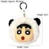 Crayon Shin-Chan Animal Disguise Plush Keychain - Adorable Cartoon Plush Bag Charm