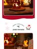 Nordic Style Christmas Lantern with Electronic Candle - Creative Festival Decoration Ornaments