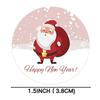 500pcs Santa Claus Stickers Merry Christmas Sticker Candy Gift Bag Seal Label DIY Envelope Stationery Supplies