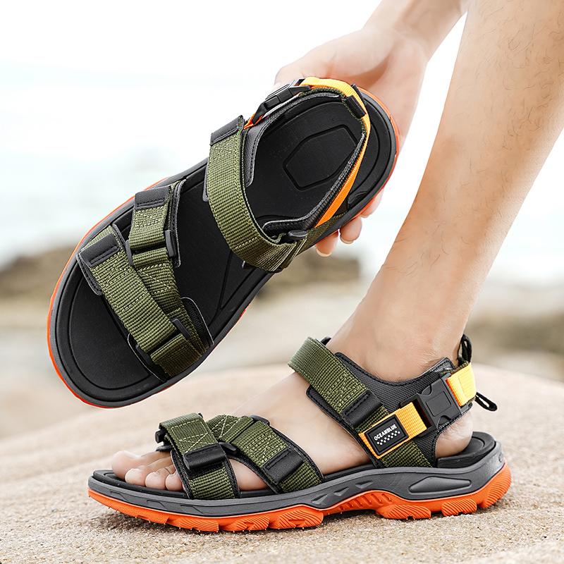 Summer Sports Sandals Men's Large Size Non Slip Beach Shoes Outdoor Beach Shoes