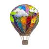 Hot Air Balloon Sun Catcher Acrylic Hanging Pendant Lantern Pendant for Outdoor Garden Terrace Yard Balcony Patio