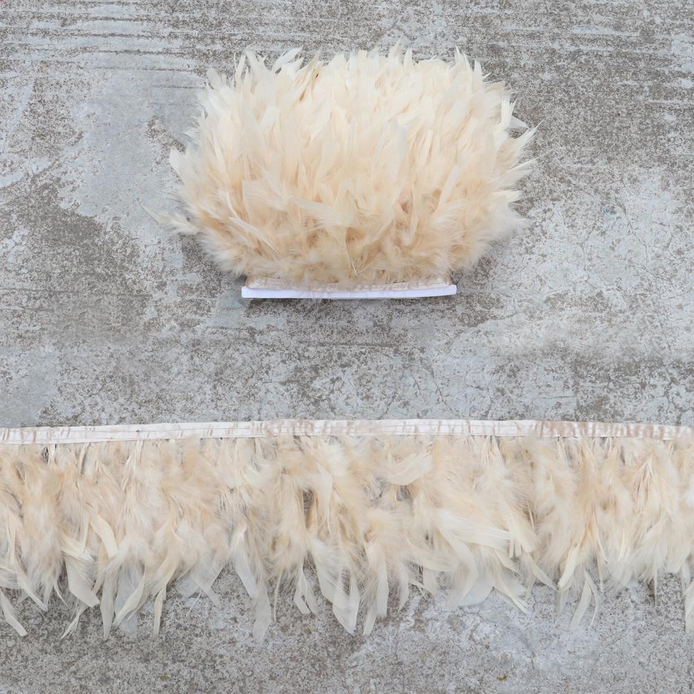 10Meter Natural Turkey Feathers Trims 10-15cm for DIY Crafts Ribbon Sewing Fringe Clothing Wedding Home Party Dress Decor Plumas