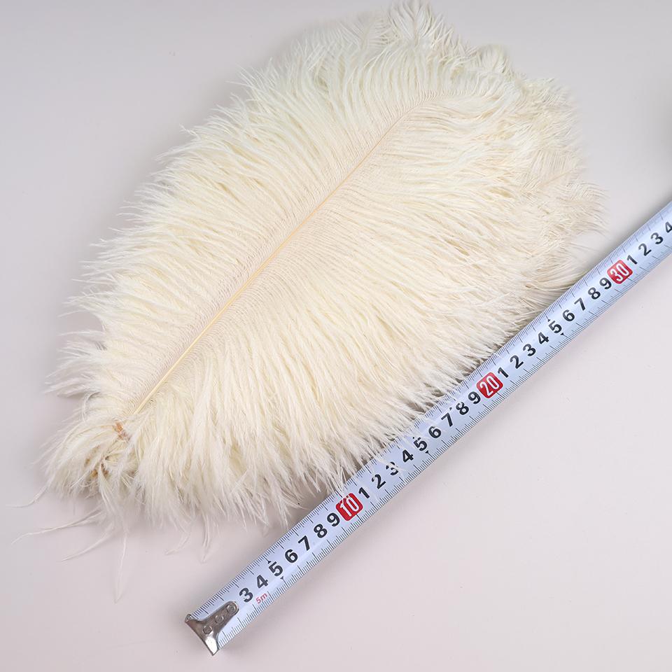 10Pcs 30-35cm Ostrich Feathers for Crafts Wedding Decoration 12-14" Handicraft Accessories Table Centerpieces Carnival Plumas