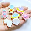 10Pcs New Cute Mini Space Series Flat Back Resin Cabochons Scrapbooking DIY Jewelry Craft Decoration Accessories