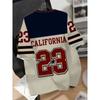 Summer 2025 New 3D Letter Print Personalized Fashionable Casual and Comfortable Men's T-shirt
