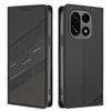 För OnePlus 15 Lyxigt Läderfodral Retro Skin Plånbok Bok Flip Magnet AUTO Stängd Heltäckande För OnePlus 15 1+15 Telefonväskor
