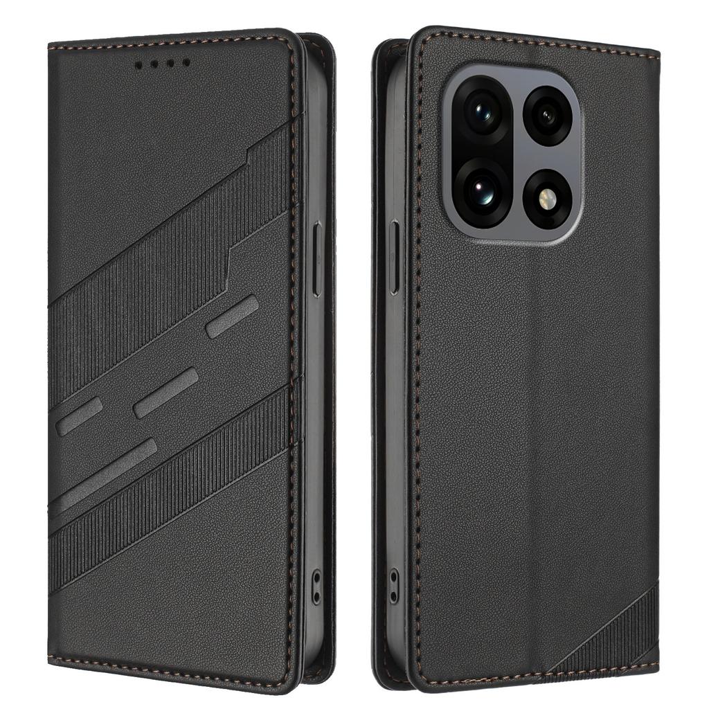 För OnePlus 15 Lyxigt Läderfodral Retro Skin Plånbok Bok Flip Magnet AUTO Stängd Heltäckande För OnePlus 15 1+15 Telefonväskor