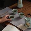 Wan Chun He Happiness Ru Kiln Tea Set