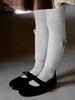 Infant Fleece-Lined Winter Tights - Warm, Seamless Bodysuit Socks for Girls