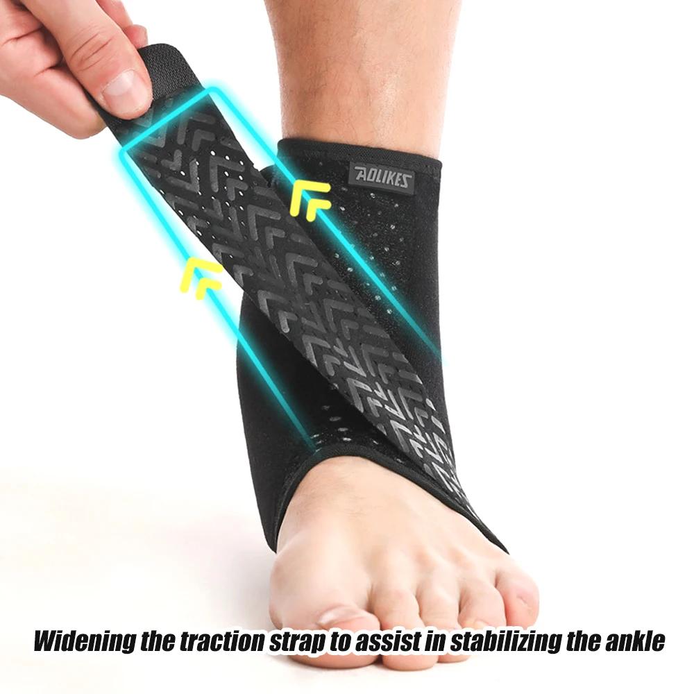 1 Pcs Ankle Brace For Plantar Fasciitis Relief Strong Compression Strap Side Stabilizers Arch Pain Sprained Ankle Support
